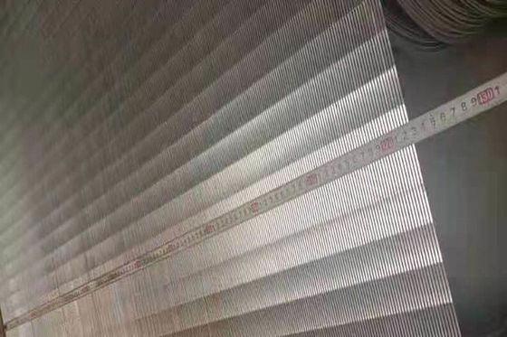 Painel liso de secagem da tela de fio da cunha espessura de 3 - de 12mm para a filtragem da indústria