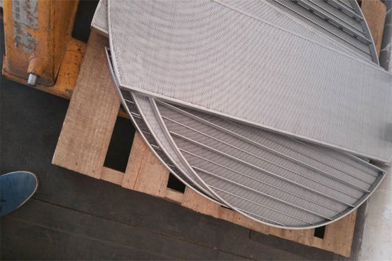 Grades de aço inoxidável do apoio de Lauter Tun Wedge Wire Screen Panel SS304