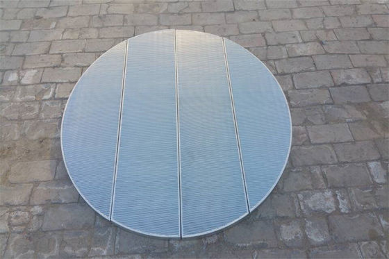 Grades de aço inoxidável do apoio de Lauter Tun Wedge Wire Screen Panel SS304