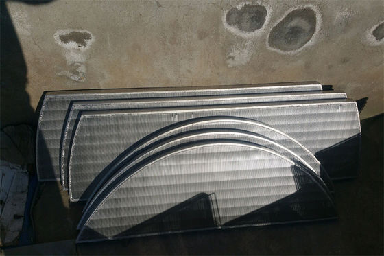 Grades de aço inoxidável do apoio de Lauter Tun Wedge Wire Screen Panel SS304