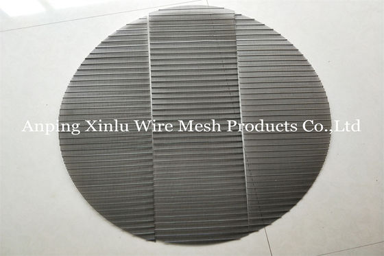 Grades de aço inoxidável do apoio de Lauter Tun Wedge Wire Screen Panel SS304