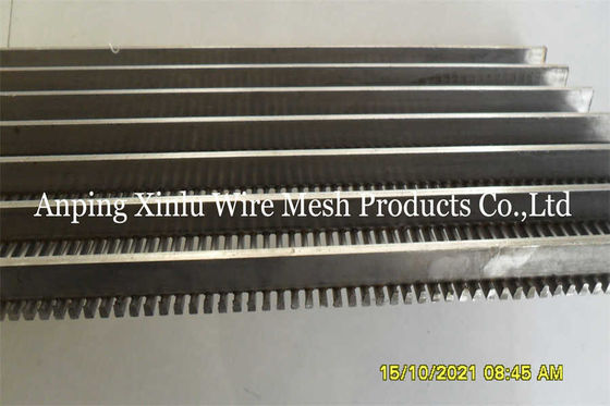 Painel de tela de fenda contínua de fio de Johnson Wedge para filtro de carvão de lavagem