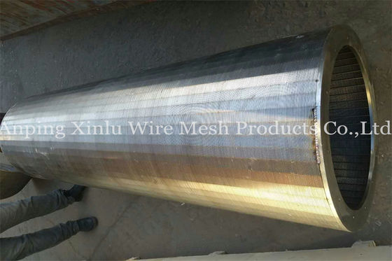 Johnson Rotary Sand Screen Cylindrical peneira Vee Wire Screens entalhe de 0,2 - de 2mm