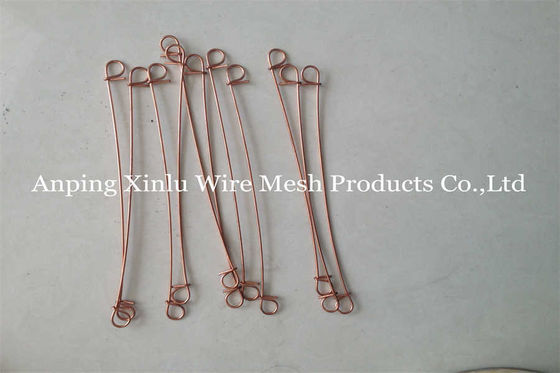 Rebar Twin Loop Galvanizado Baling Wire Copper Coated Anti-Rust Double Loop Bar Tie Wire