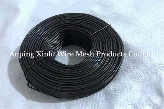 16 Gauge Negro Annealed Tie Wire Anti Corrosão 1mm - 2mm Diâmetro Double Loop Rebar Bonding Wire