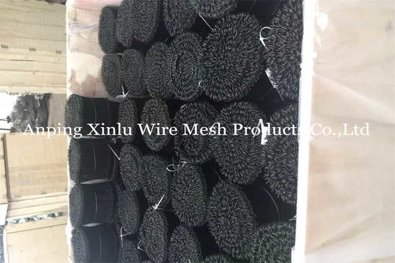 17 Gauge preto Annealed Coil Wire Tie 3000pcs por feixe de ligação 300 - 380mpa Bar Tie Wire