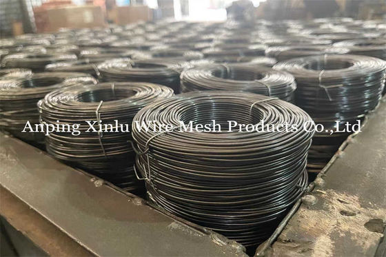 16 Gauge Negro Annealed Tie Wire Anti Corrosão 1mm - 2mm Diâmetro Double Loop Rebar Bonding Wire