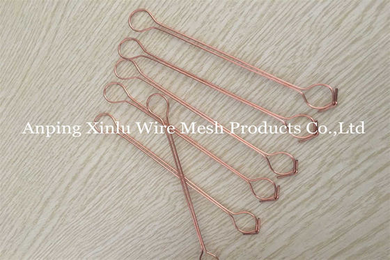3 - 12 polegadas Metal Copper Twin Wire duplo loop Bar Tie 350 - 550mpa Anti-ferrugem galvanizado Rebar Tie Wire