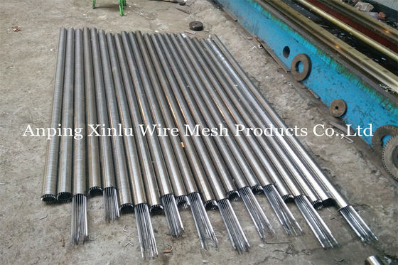 4&quot; tela do entalhe do poço de Johnson Wedge Wire Wrap Water rosquearam o encaixe para secar