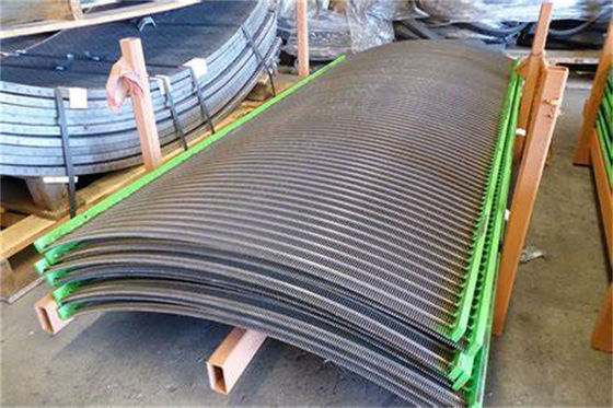 Painel liso Johnson Grating Filter Plate da tela de fio da cunha do entalhe dos SS Aisi 304 1mm