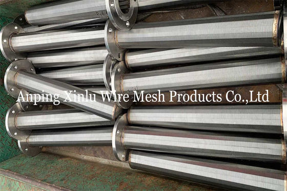 Conjuntos DN32 219mm dos SS 316L Johnson Wedge Wire Lateral Pipe