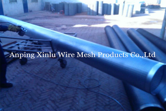 6-5/8” SS304 Johnson Wire Wrapped Screens Tubes para a água Wells