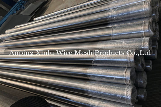 Água subterrânea de aço inoxidável de lustro de Johnson Well Filter Pipes For de 321 fios