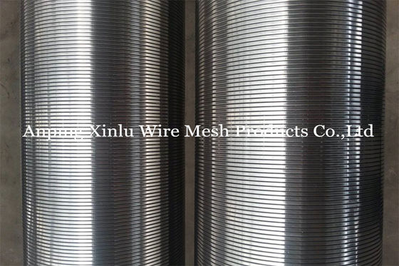6-5/8” SS304 Johnson Wire Wrapped Screens Tubes para a água Wells