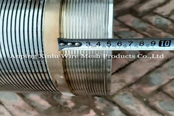 Os SS não magnéticos lixam telas do controle filtram o comprimento 10&quot; da tubulação 10ft diâmetro