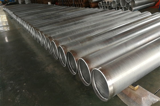 Johnson Screen Pipe Large Diameter galvanizado baixo aço carbono 6-16”
