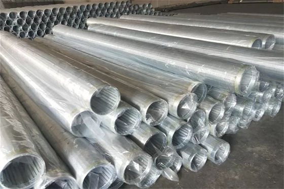 Johnson Screen Pipe Large Diameter galvanizado baixo aço carbono 6-16”