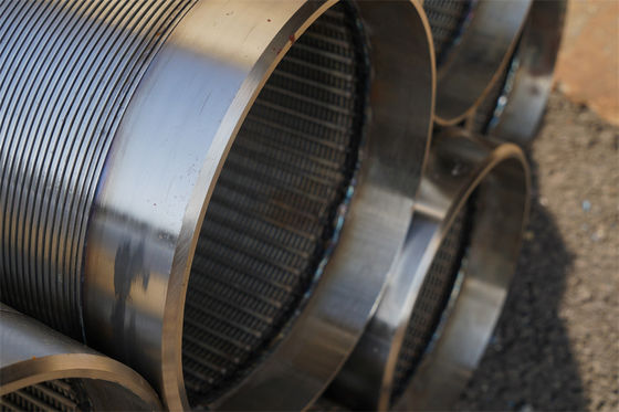 Água subterrânea de aço inoxidável de lustro de Johnson Well Filter Pipes For de 321 fios
