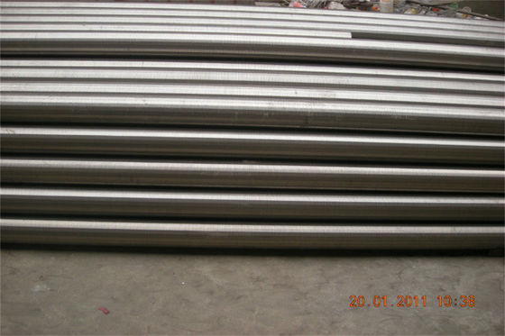 O aço 08x18h10 OD 126mm molha o poço - tubulação da tela para o tratamento de águas residuais