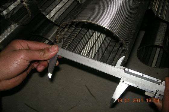Elemento de filtro substituível da identificação 116 Johnson Wire Screen Without Coating de Aisi 304