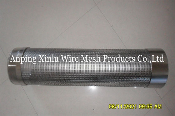 9-5/8” tubo galvanizado SS de Johnson Wire Screen Water Filter do envoltório da tubulação da tela de fio da cunha