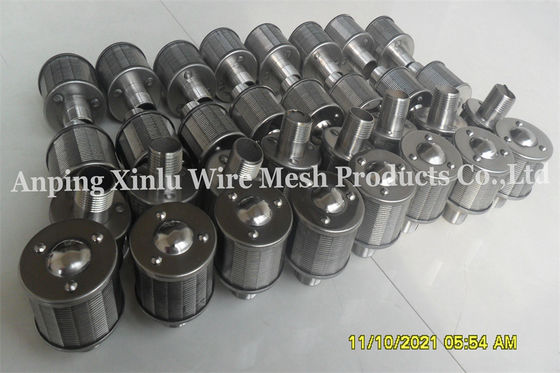 Bocal NPT3/4” Johnson Wire Filter Nozzle For do stariner da água um filtro do carbono ativado