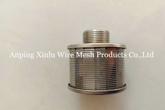 Bocal de aço inoxidável de Johnson Wedge Wire Water Screen para o filtro de areia