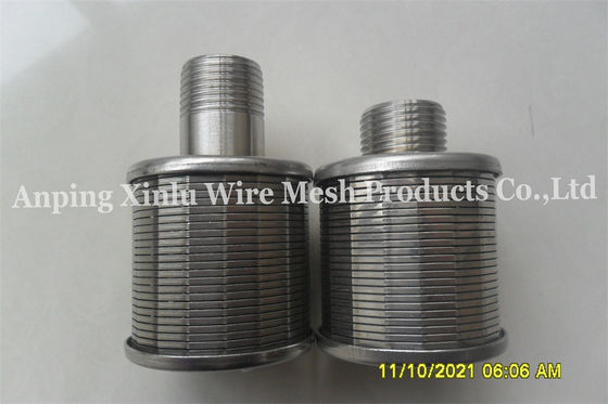 53mm M24 Johnson Wire Strainer Nozzle For um filtro do carbono ativado