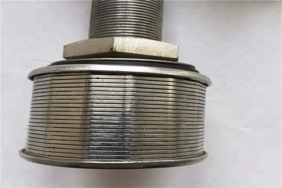 Única taxa 1 Ton Water Filter Nozzle de JOhnson Wire Screen Nozzle Flow do tubo