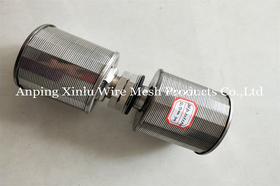 Bocal principal grande Johnson Wire Strainer Nozzle do filtro do bocal principal dobro da tela