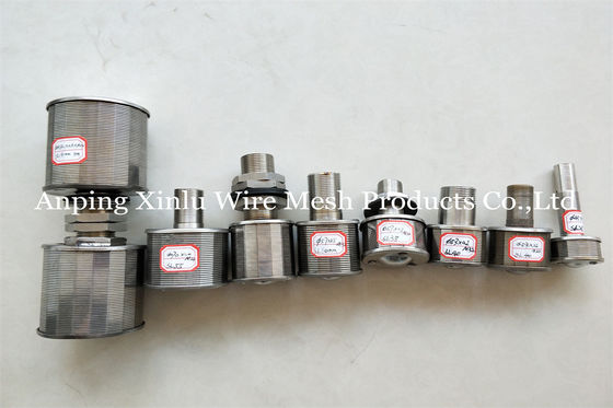 Bocal de aço inoxidável do filtro do fio da cunha 904L para o tratamento da água