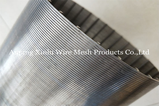 Fio Johnson Screen Slotted Filter Pipe de 300 mícrons V para o poço de água