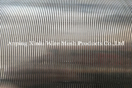 Fio Johnson Screen Slotted Filter Pipe de 300 mícrons V para o poço de água