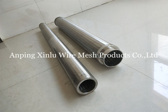 Poço de água da tubulação de Johnson Vee Wire Continuous Slotted Casing do filtro 95 do motor - tubo da tela