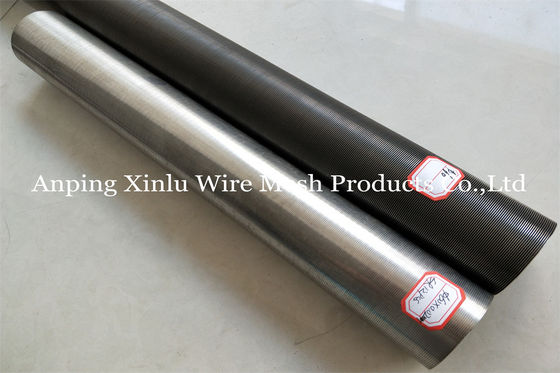 Elemento de tela frente e verso do filtro de Johnson Wedge Wire Continuous Slotted do aço 2507