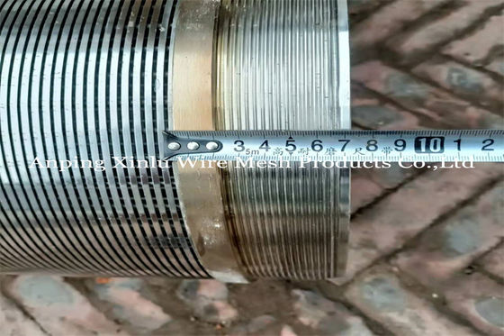avaliação contínua longa do filtro da tela 99% do entalhe de 5800mm com conexão do STC do API