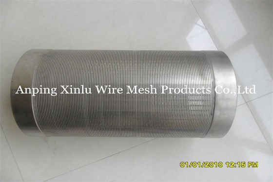 8 5/8&quot; molham bem material em forma de cunha do metal da tela V contínuo do entalhe