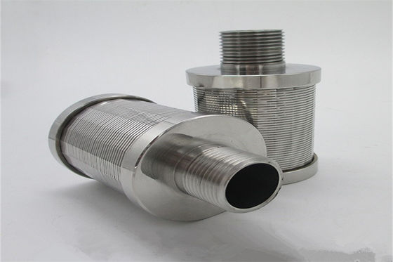 Tela de filtração contínua da água do bocal FOTI do filtro de areia do entalhe de Hastelloy 0.25mm