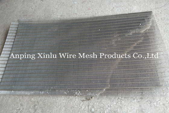 Painel do diâmetro 500mm Johnson Wedge Wire Screen Flat para a filtração e a secagem de grão