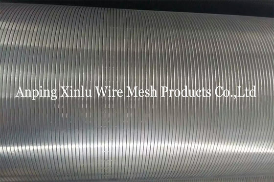 Comprimento rosqueado fêmea da filtragem 3000mm de Johnson Wedge Wire Screens For