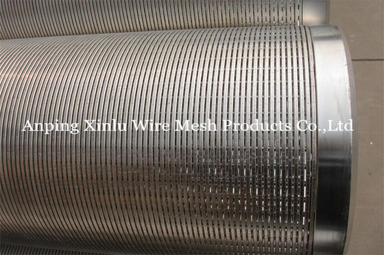 AISI 304 Johnson Sand Control Screens Pipe 10ft longo para o poço de água