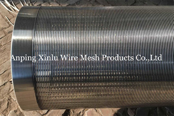 O controle de aço inoxidável da areia 304 seleciona o comprimento de Johnson Wire Wrapping 2900mm