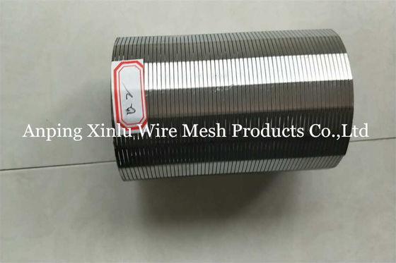 6-5/8” controle contínuo da areia de Vee Wire Screen Polishing For do poço de água do entalhe