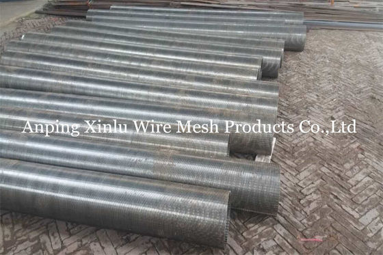 6-5/8” controle contínuo da areia de Vee Wire Screen Polishing For do poço de água do entalhe