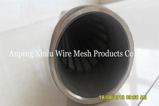 Diâmetro contínuo de Johnson Wire Screen Sand Control 89mm do entalhe