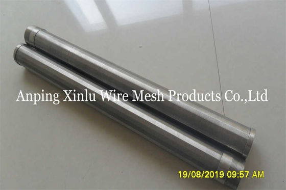 Diâmetro contínuo de Johnson Wire Screen Sand Control 89mm do entalhe