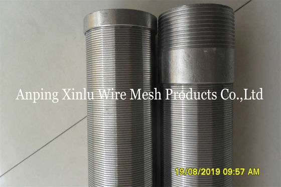 Diâmetro contínuo de Johnson Wire Screen Sand Control 89mm do entalhe