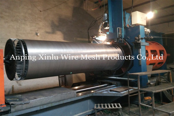 Cilindro giratório de aço inoxidável Johnson Type Wedge Wire OD920mm da tela