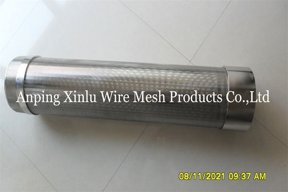 Entalhe 30 o poço de tubo profundo de aço inoxidável de Johnson Water Wire Screen For 200m